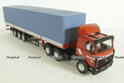 Маз-6422 с полуприцепом Маз-9758  Совтрансавто, SSM7042, SSM 1:43 Уценка!