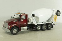 Kenworth T880 SFFA McNeilus bridgemaster mixer, red/white, 71062,Diecast Masters 1:50
