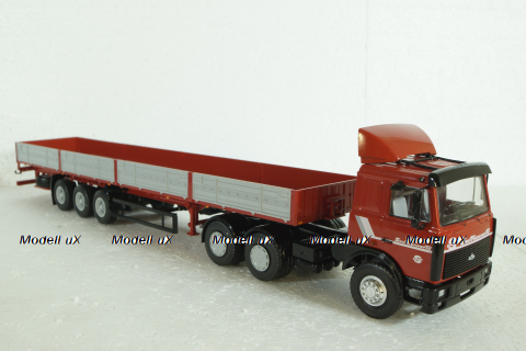 Маз-6422 с полуприцепом Маз-9758  Совтрансавто, SSM7042, SSM 1:43