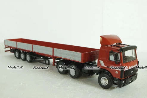 Маз-6422 с полуприцепом Маз-9758  Совтрансавто, SSM7042, SSM 1:43 Уценка!