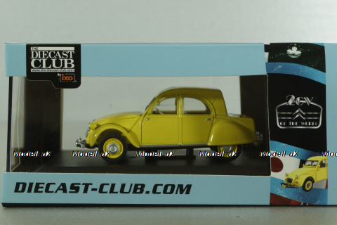 Citroën 2CV Citroneta 1970 (Chile), yellow, Diecast Club 1:43