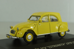 Citroën 2CV Citroneta 1970 (Chile), yellow, Diecast Club 1:43