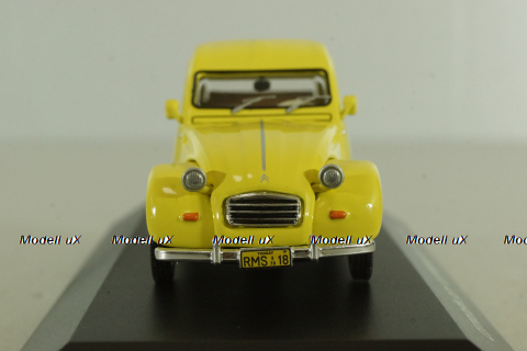 Citroën 2CV Citroneta 1970 (Chile), yellow, Diecast Club 1:43