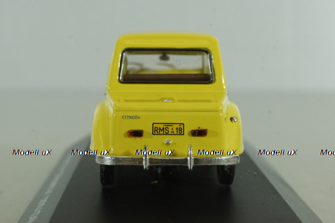 Citroën 2CV Citroneta 1970 (Chile), yellow, Diecast Club 1:43