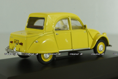 Citroën 2CV Citroneta 1970 (Chile), yellow, Diecast Club 1:43