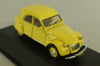 Citroën 2CV Citroneta 1970 (Chile), yellow, Diecast Club 1:43