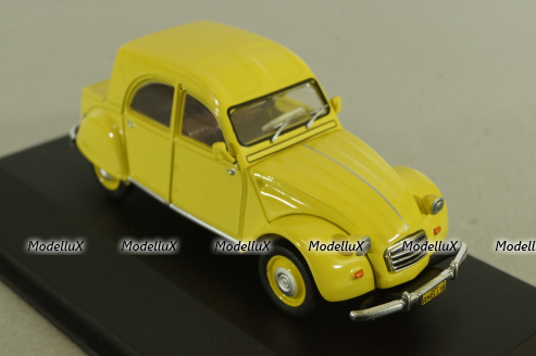 Citroën 2CV Citroneta 1970 (Chile), yellow, Diecast Club 1:43