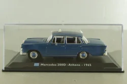 Mercedes Benz Taxi Cab Athens TAXI 1965, blue, Leo Models 1:43