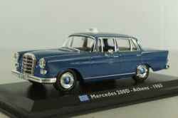 Mercedes Benz Taxi Cab Athens TAXI 1965, blue, Leo Models 1:43