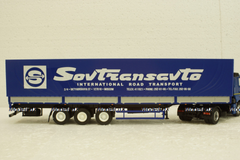 Маз-9758 п/прицеп Сотрансавто, 101210, АвтоИстория 1:43