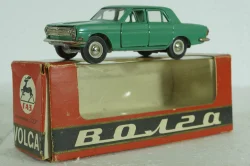 Газ-24 Волга, А14, зеленый, 31 Августа 1981г., Тантал/Радон 1:43