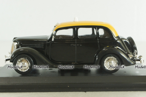 Ford V8 Montevideo TAXI 1950 black, Leo Models 1:43