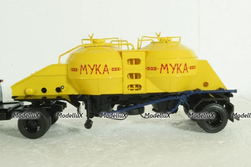 ЗИЛ-130В1 с полуприцепом-муковозом К4-АМГ, SSM7035, SSM 1:43