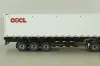 Western Star 4900 SF day cab with 40' dry goods sea container, red/white, 71064, Diecast Masters 1:50
