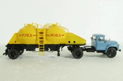 ЗИЛ-130В1 с полуприцепом-муковозом К4-АМГ, SSM7035, SSM 1:43