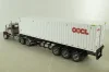Western Star 4900 SF day cab with 40' dry goods sea container, red/white, 71064, Diecast Masters 1:50