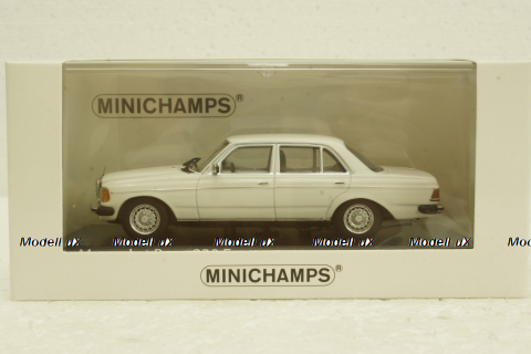 Mercedes 230E (W123) 1982, white, 943032206, Maxichamps 1:43