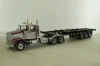 Western Star 4900 SF day cab with 40' dry goods sea container, red/white, 71064, Diecast Masters 1:50
