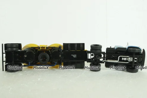 ЗИЛ-130В1 с полуприцепом-муковозом К4-АМГ, SSM7035, SSM 1:43