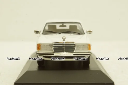 Mercedes 230E (W123) 1982, white, 943032206, Maxichamps 1:43
