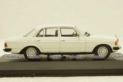 Mercedes 230E (W123) 1982, white, 943032206, Maxichamps 1:43
