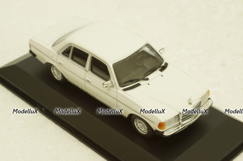 Mercedes 230E (W123) 1982, white, 943032206, Maxichamps 1:43