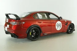 Alfa Romeo Giulia GTAm #99 racing 2020, BU01449 red/white, Bburago 1:18