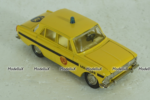 Москвич-408 А1 Милиция, Апрель 1982г.,, Тантал/Радон 1:43