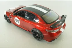 Alfa Romeo Giulia GTAm #99 racing 2020, BU01449 red/white, Bburago 1:18