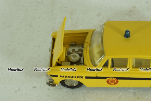 Москвич-408 А1 Милиция, Апрель 1982г.,, Тантал/Радон 1:43