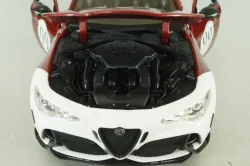 Alfa Romeo Giulia GTAm #99 racing 2020, BU01449 red/white, Bburago 1:18