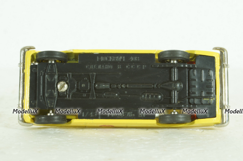 Москвич-408 А1 Милиция, Апрель 1982г.,, Тантал/Радон 1:43