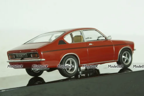 Opel Kadett C Coupe SR 1976, red/black, CLC490N.22, IXO 1:43