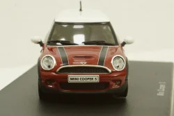 Mini Cooper S 2006 R55, red/white roof , 55006, AutoArt 1:43