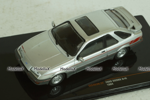 Ford Sierra XR4i silver, 1984, CLC483, IXO 1:43