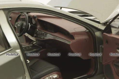 Lexus LS 500h, manganese luster metallic, 78867, AutoArt 1:18