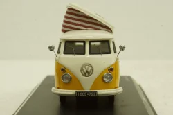 Volkswagen T1 Campingbus, beige/yellow, 450354200, Schuco 1:43