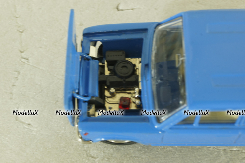 Ваз-2102 А11, синий, Тантал/Радон 1:43