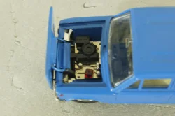 Ваз-2102 А11, синий, Тантал/Радон 1:43