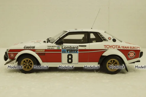 Toyota Celica RA21 Rally 1977, Hannu Mikkola, OT1044, Otto 1:18