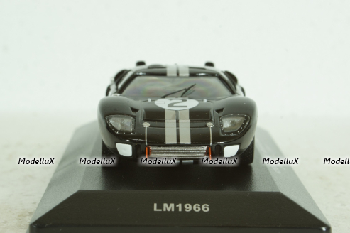Ford GT40 MK II Sieger 24h Le Mans 1966 McLaren/Amon, LM1966, IXO 1:43