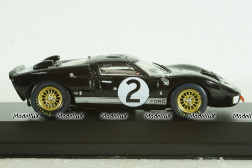 Ford GT40 MK II Sieger 24h Le Mans 1966 McLaren/Amon, LM1966, IXO 1:43