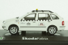 Skoda Fabia, taxi Praha, white,  143AXB-0145, Abrex 1:43