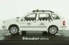 Skoda Fabia, taxi Praha, white,  143AXB-0145, Abrex 1:43