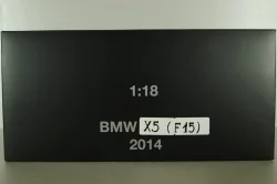BMW X5 (F15) 2014, black, Paragon 1:18 Уценка!