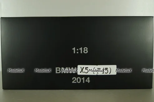 BMW X5 (F15) 2014, black, Paragon 1:18 Уценка!