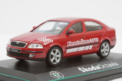 Skoda Octavia, Prerost and Svorc, red, 143ABX001FA, Abrex 1:43