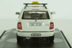 Skoda Fabia, taxi Praha, white,  143AXB-0145, Abrex 1:43