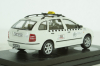 Skoda Fabia, taxi Praha, white,  143AXB-0145, Abrex 1:43