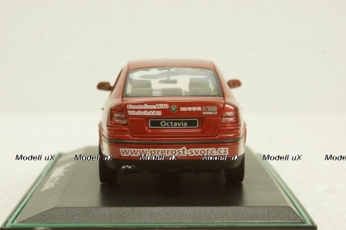 Skoda Octavia, Prerost and Svorc, red, 143ABX001FA, Abrex 1:43